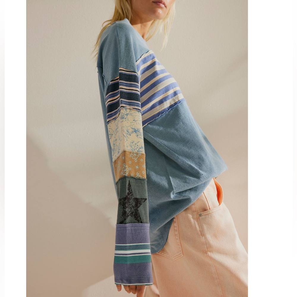 FREE PEOPLE➕NWT We The Free Mackenzie Tee - Picture 3 of 9